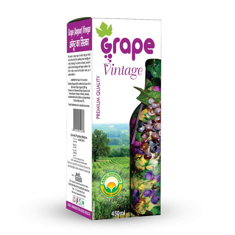 Basic Ayurveda Grape Vinegar Online